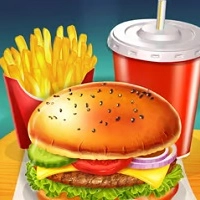 Glücklicher Kinder-Burger-Maker